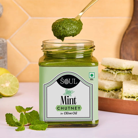 Mint Chutney in Olive Oil ADF-Foods