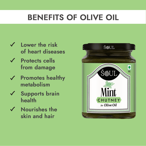 Mint Chutney in Olive Oil ADF-Foods