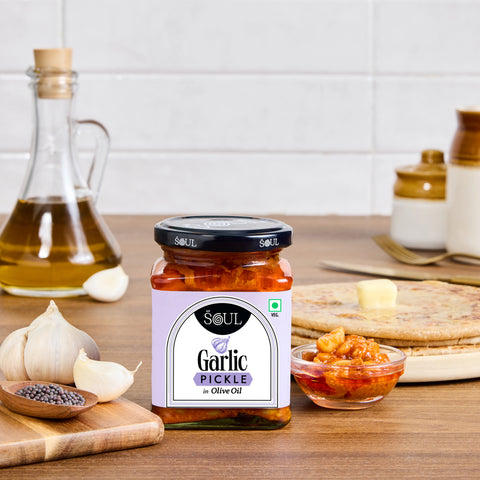 Dadi's Special (Mango Pickle + Garlic Pickle) (Pack of 2)