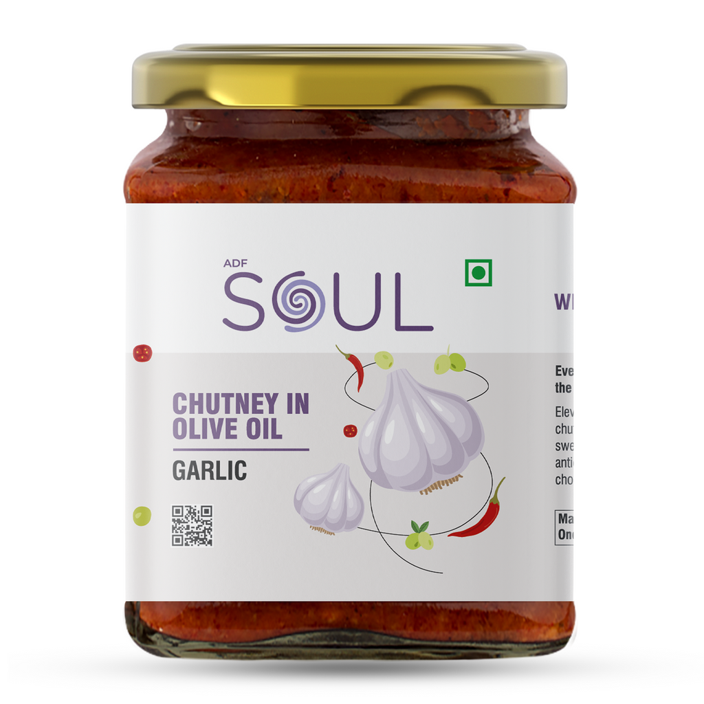 Garlic Chutney in Olive Oil (275 gms)