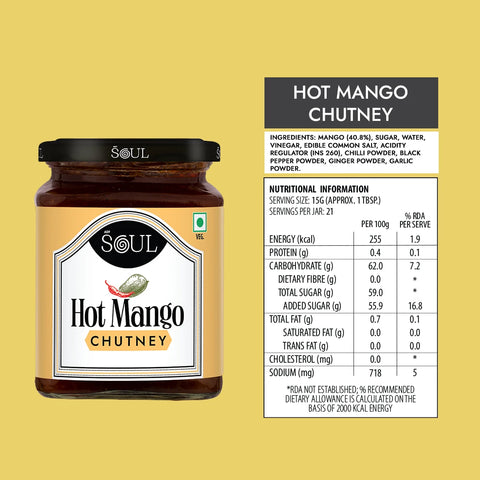 Hot Mango Chutney ADF-Foods