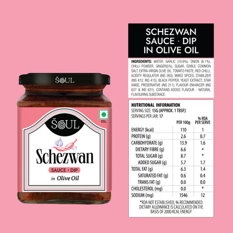 Spicy Fusion Combo (Schezwan Chutney + Garlic Pickle) (Pack of 2)