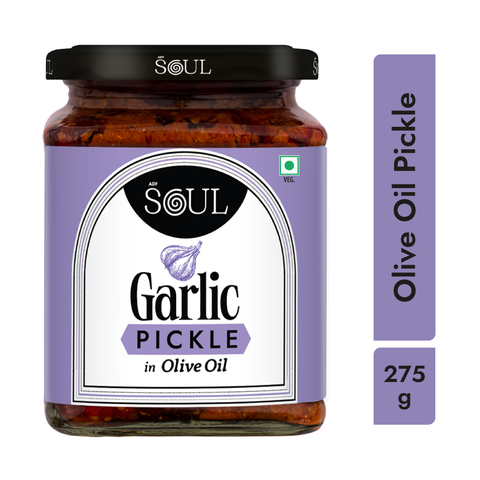 Garlic Pickle in Olive Oil
