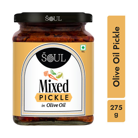 Mixed Pickle in Olive Oil