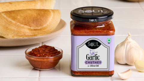 A Crispy, Cheesy Morning with Homemade Cheese Paratha and ADF Soul Pickle & Chutney