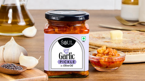 Smoky Buttery Tandoori Roti with ADF Pickles and Chutneys