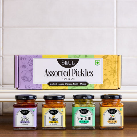 Assorted Pickles in Olive Oil - Gift Pack