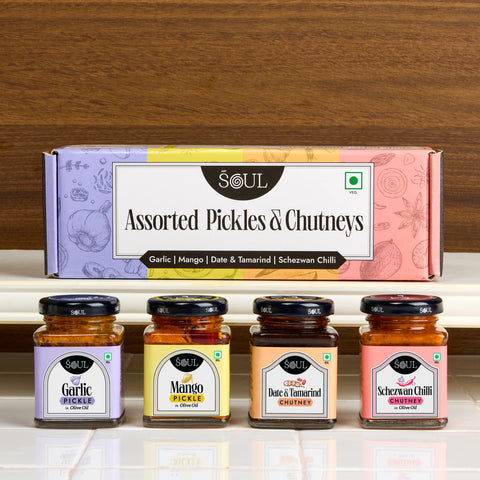 Assorted Pickles & Chutneys - Gift Pack