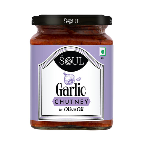 Garlic Chutney in Olive Oil