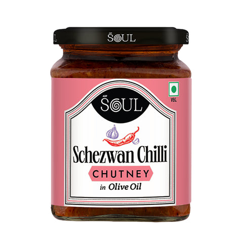 Schezwan Chutney in Olive Oil