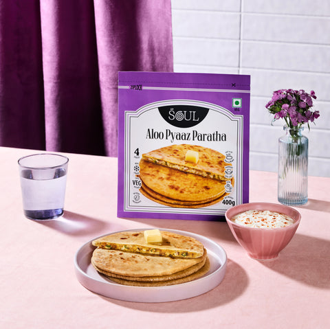 Aloo Pyaaz Paratha (400 gms - 4 pcs)