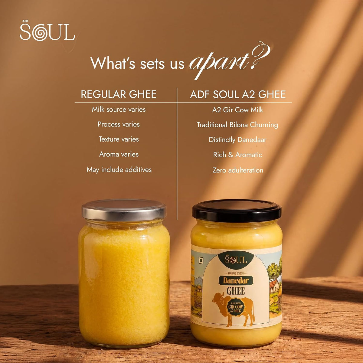 Soul Pure Desi Daanedar Ghar Jaisa Ghee