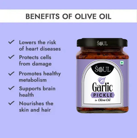 Garlic Pickle in Olive Oil