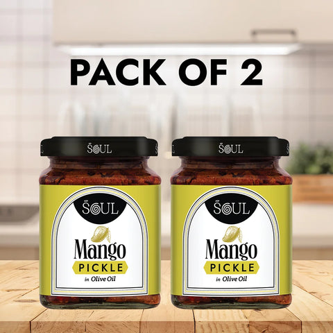 Mango Pickle in Olive Oil (Pack of 2)