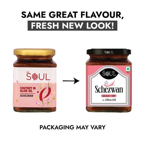 Spicy Fusion Combo (Schezwan Chutney + Garlic Pickle) (Pack of 2)