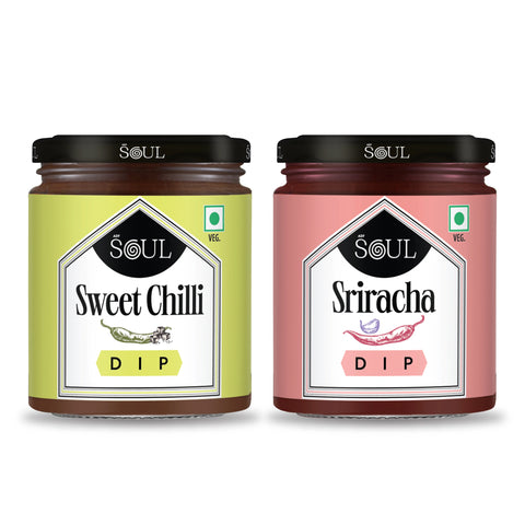 Sweet Chilli Dip + Sriracha Dip (Pack of 2)