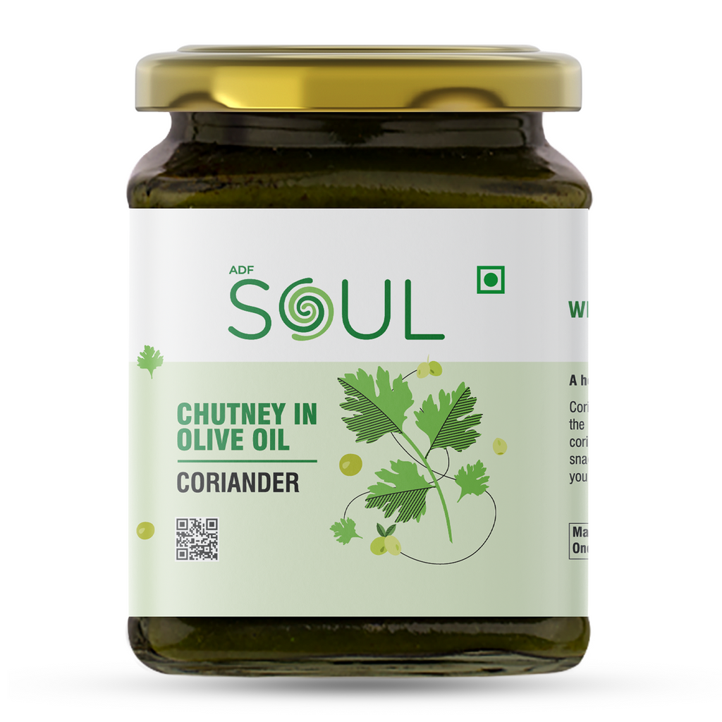Coriander Chutney in Olive Oil (270 gms)