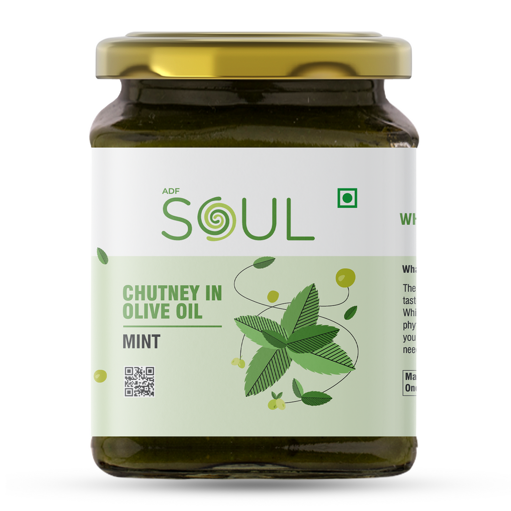Mint Chutney in Olive Oil (270 gms)