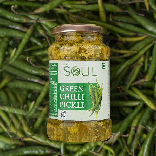 Green Chilli Pickle (375 gms)