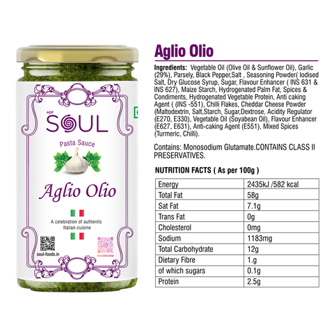 Aglio Olio Sauce